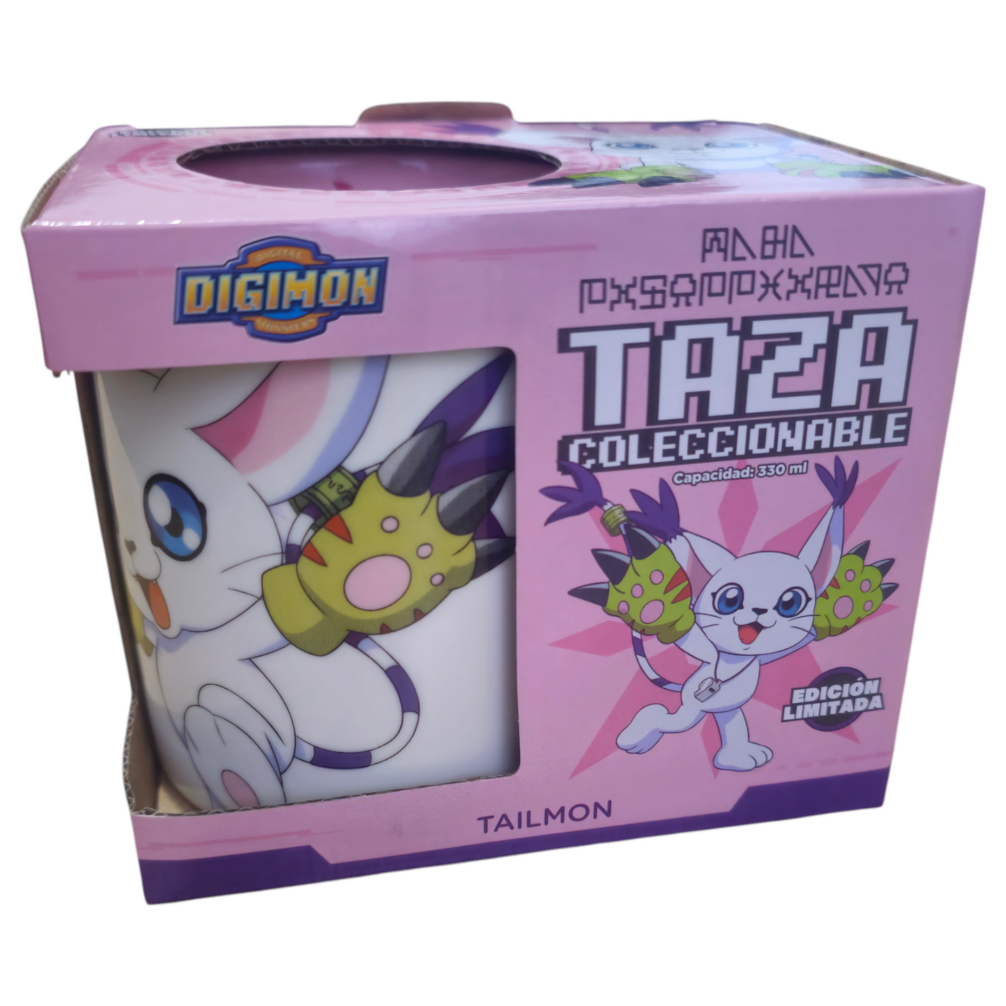 Taza Gatomon Digimon 330ml de cerámica para café