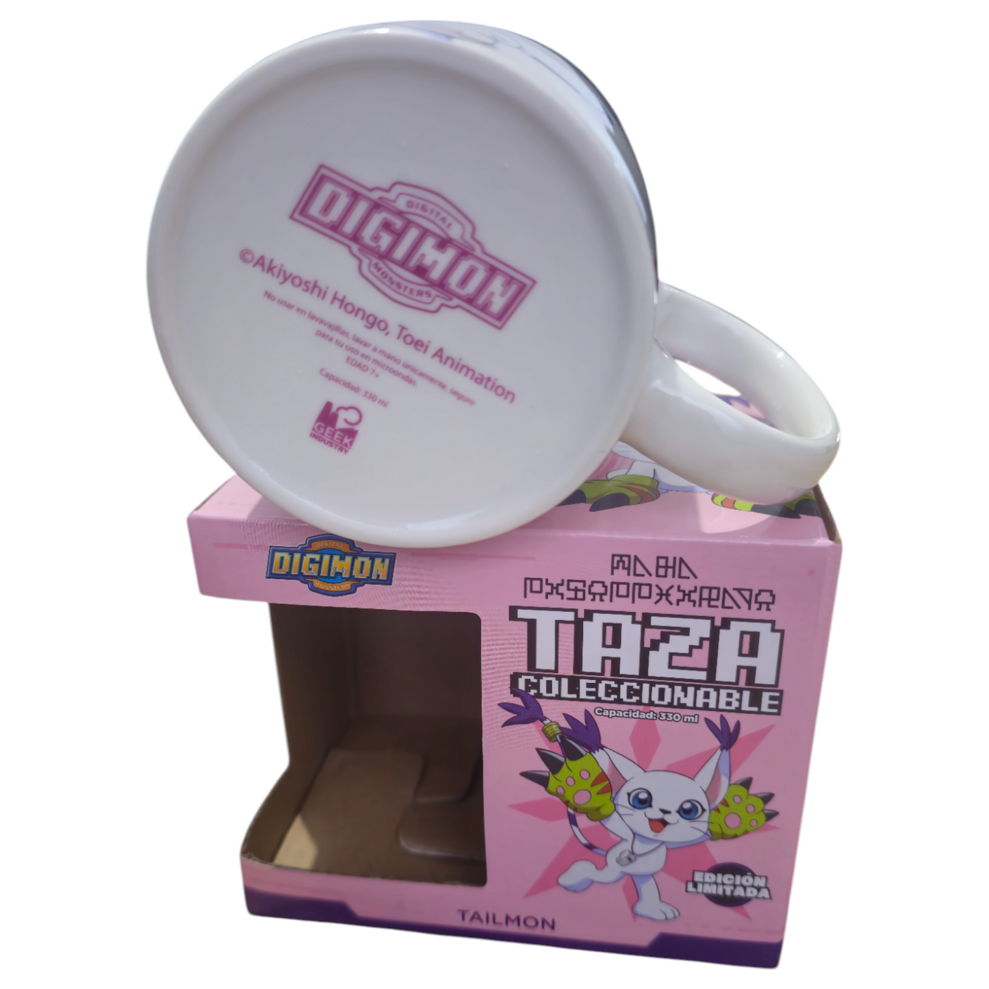 Taza Gatomon Digimon 330ml de cerámica para café