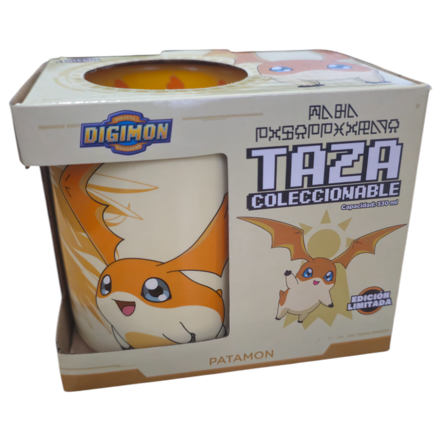 Taza Patamon Digimon 330ml de cerámica para café