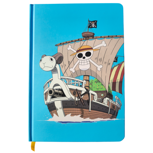Libreta One Piece Going Merry con Stickers y Póster – Edición Oficial