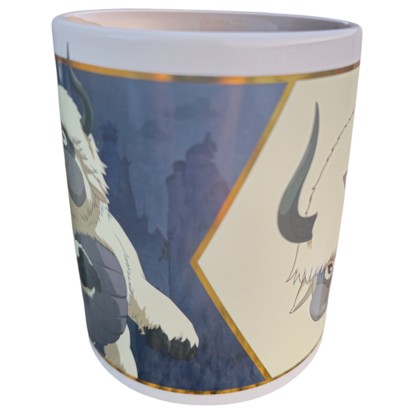Taza Jumbo de cerámica Appa Avatar 576ml Edicion limitada para café