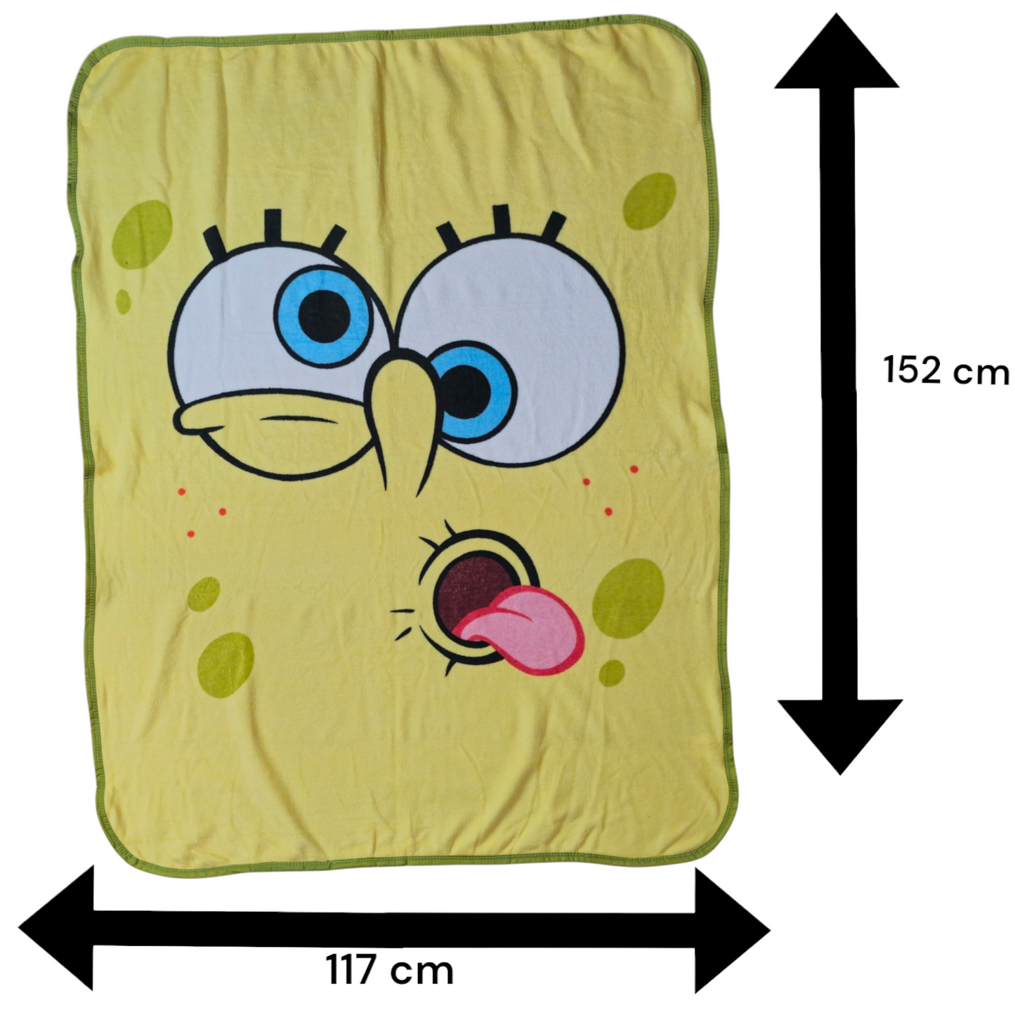 Manta Bob Esponja Ultrasuave Polar Oficial