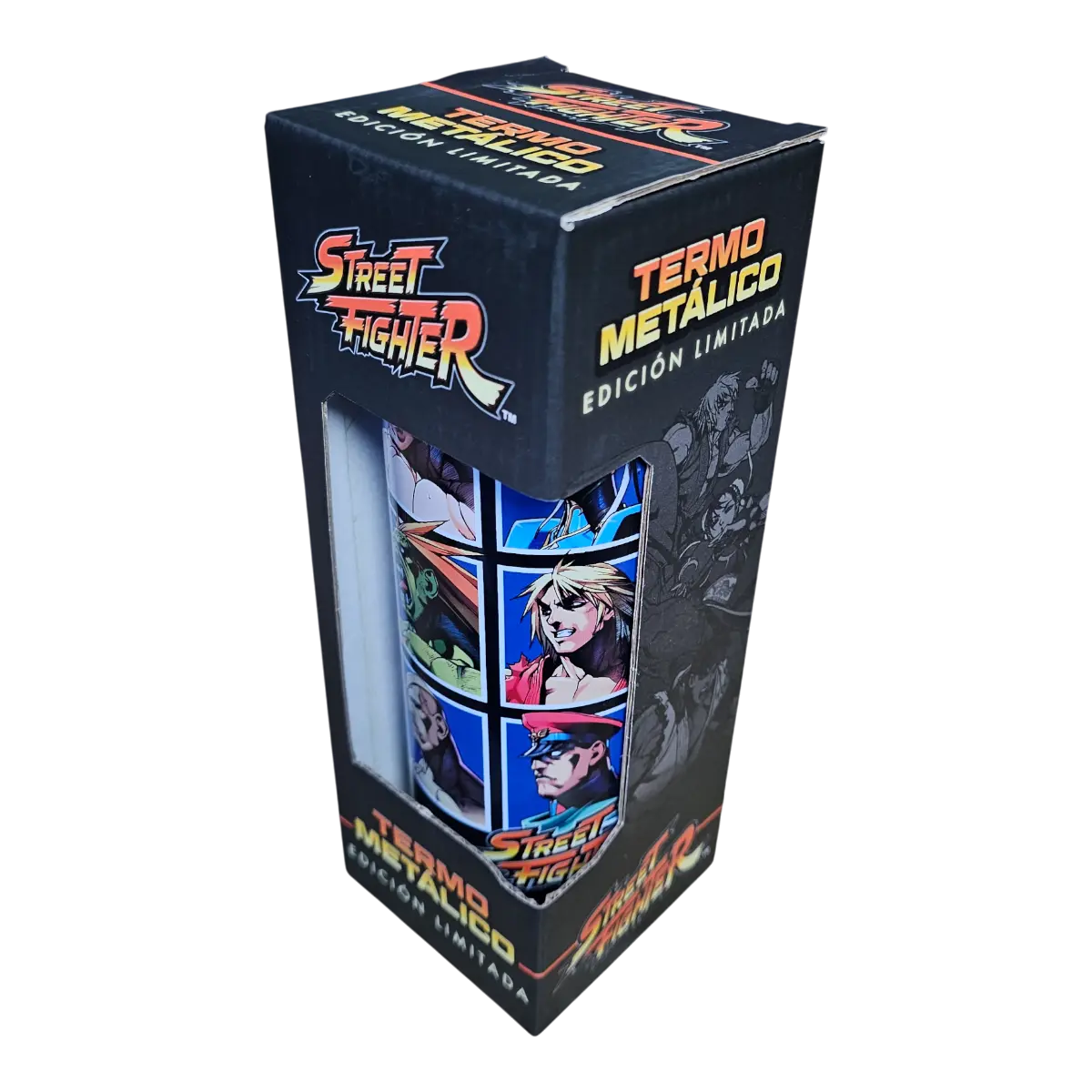 Geek Industry Termo Street Fighter 591ml Acero Inoxidable