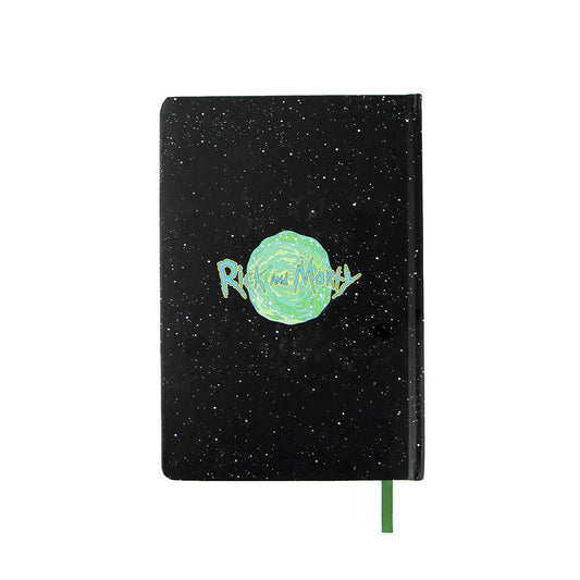 Libreta Rick y Morty Calavera Original con Stickers y Póster