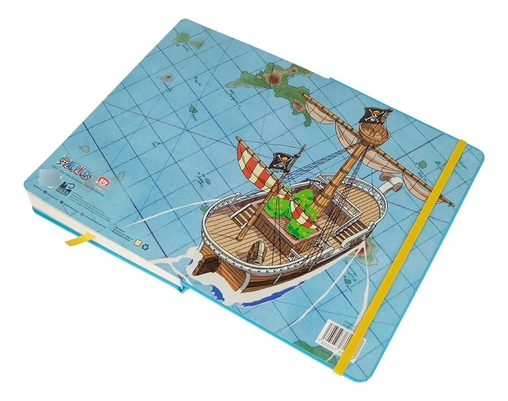 Libreta One Piece Going Merry con Stickers y Póster – Edición Oficial