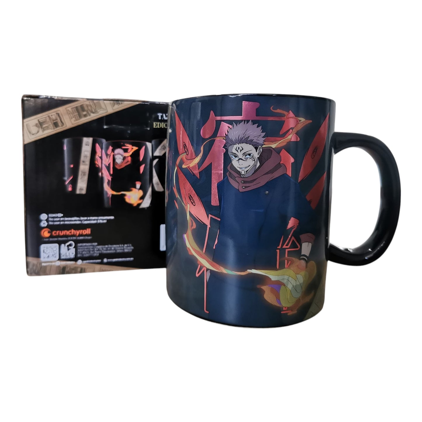 Taza Jumbo Sukuna Jujutsu Kaisen 567 Ml Edición Limitada