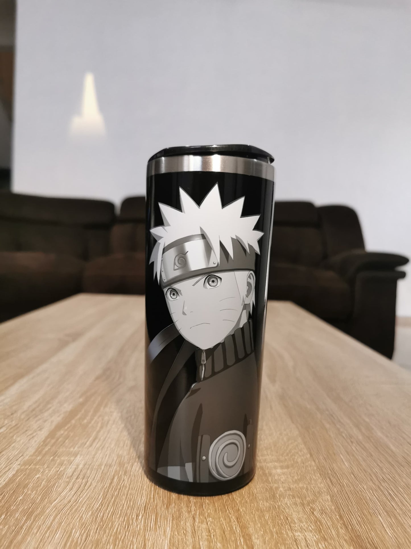 Termo Naruto 591ml Metálico