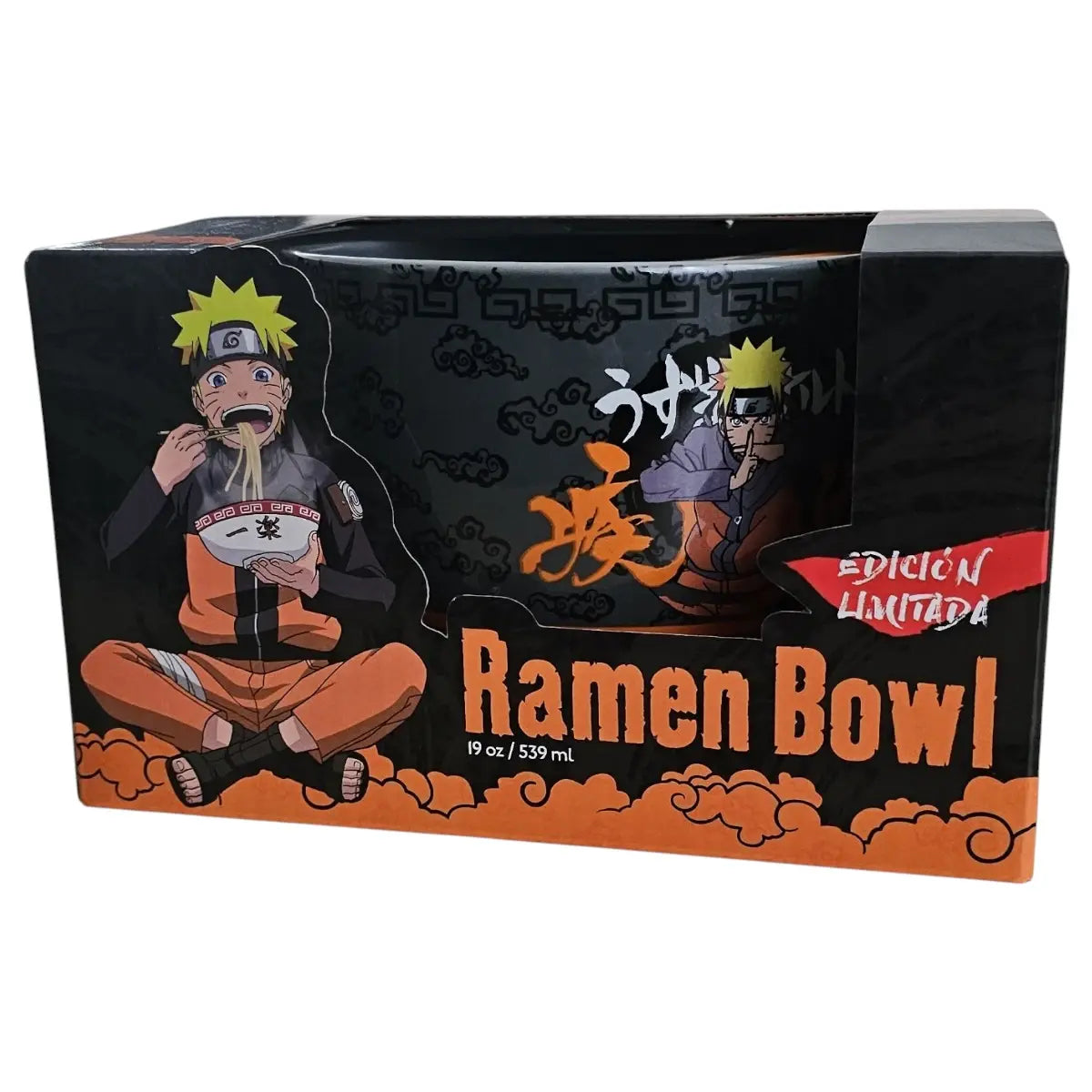 Ramen Bowl Naruto Shippuden 539ml Con Palillos Oficial