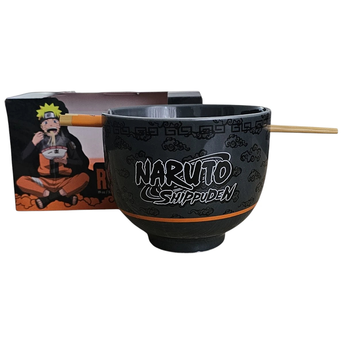 Ramen Bowl Naruto Shippuden 539ml Con Palillos Oficial