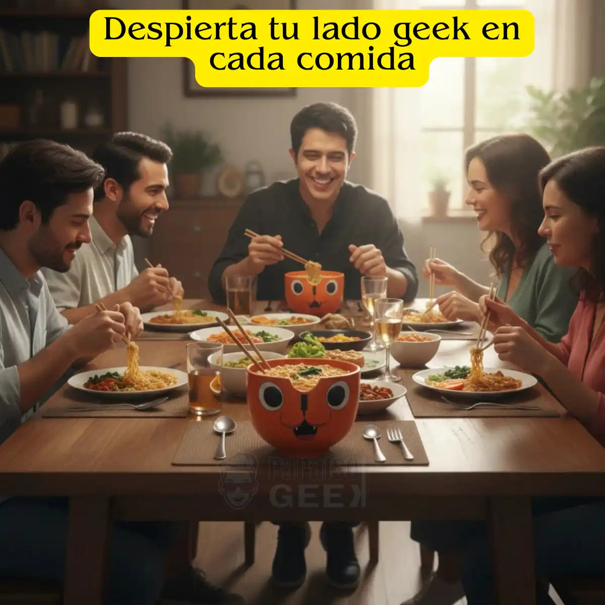 Ramen Bowl Pochita Chainsaw Man 539ml Cerámica