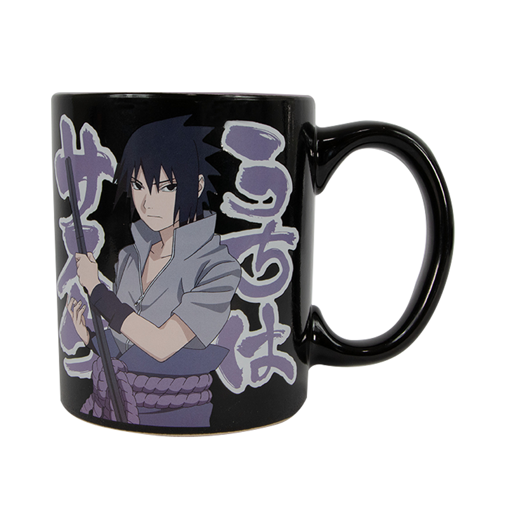 Taza Térmica Naruto Sasuke Uchiha 330 Ml