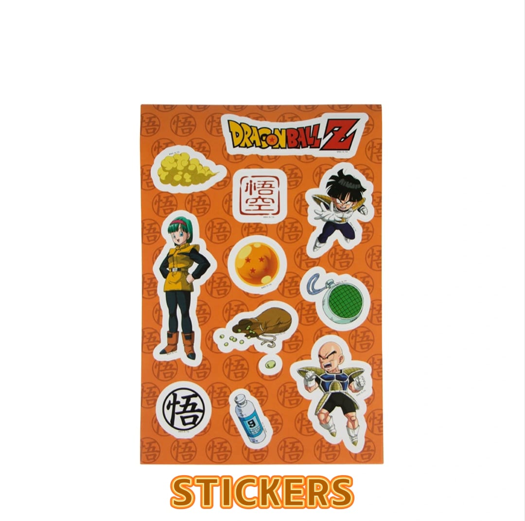 Libreta Goku Super Saiyajin con Stickers y Póster – Dragon Ball Z Oficial