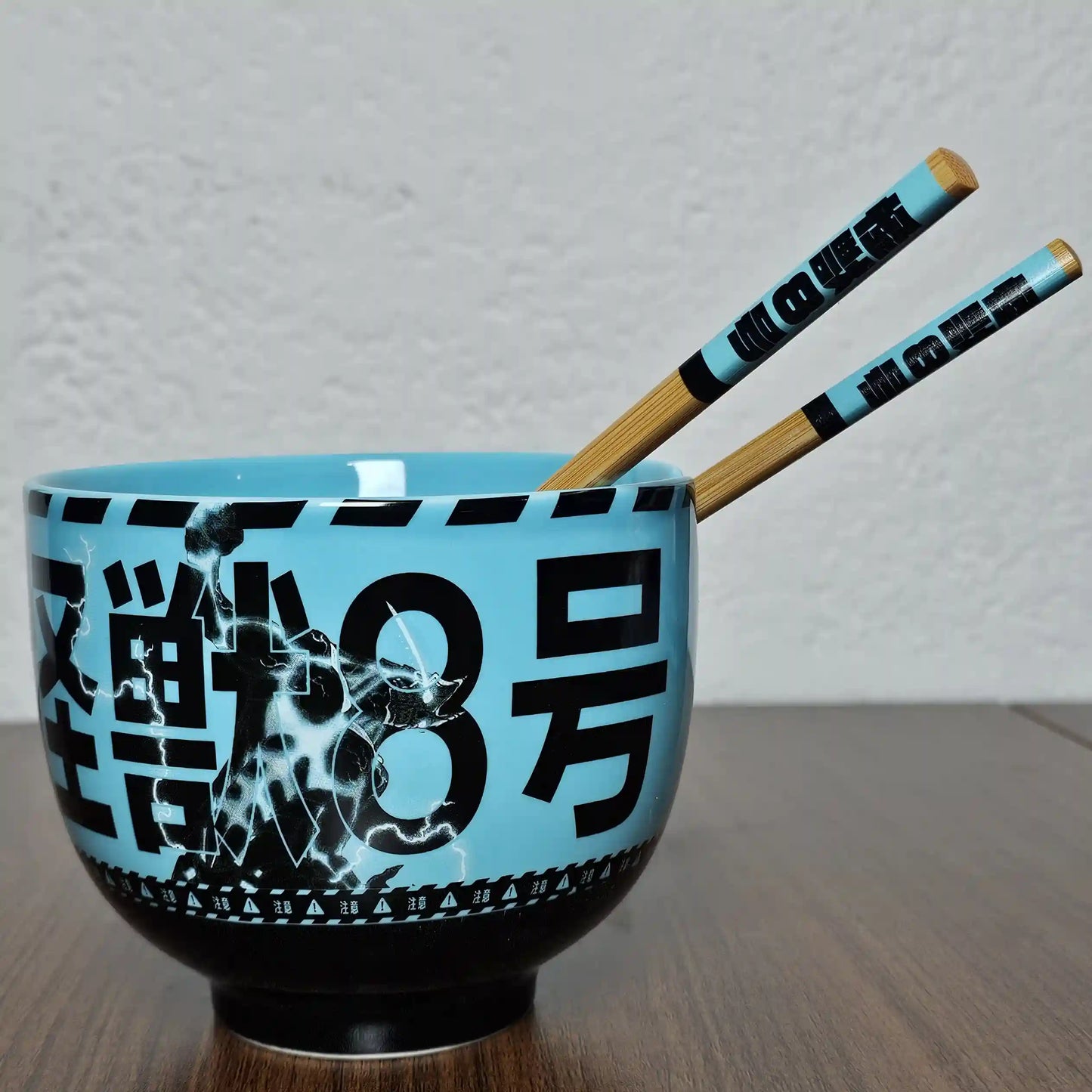 Tazón Ramen Kaiju No. 8 con Palillos 539ml