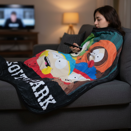 Cobija South Park Edición Coleccionista, Ligera y Suave 152x117cm