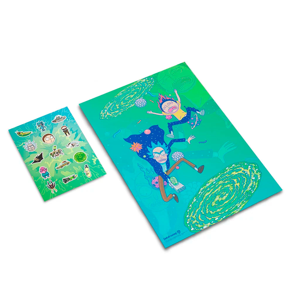 Libreta Rick and Morty Wubba Lubba Dub Dub Oficial