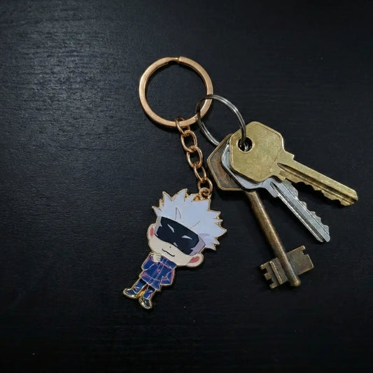 Llavero Jujutsu Kaisen Satoru Gojo Metalico