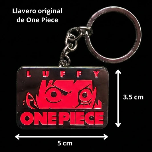Llavero One Piece Luffy Edicion Especial Anime Metalico