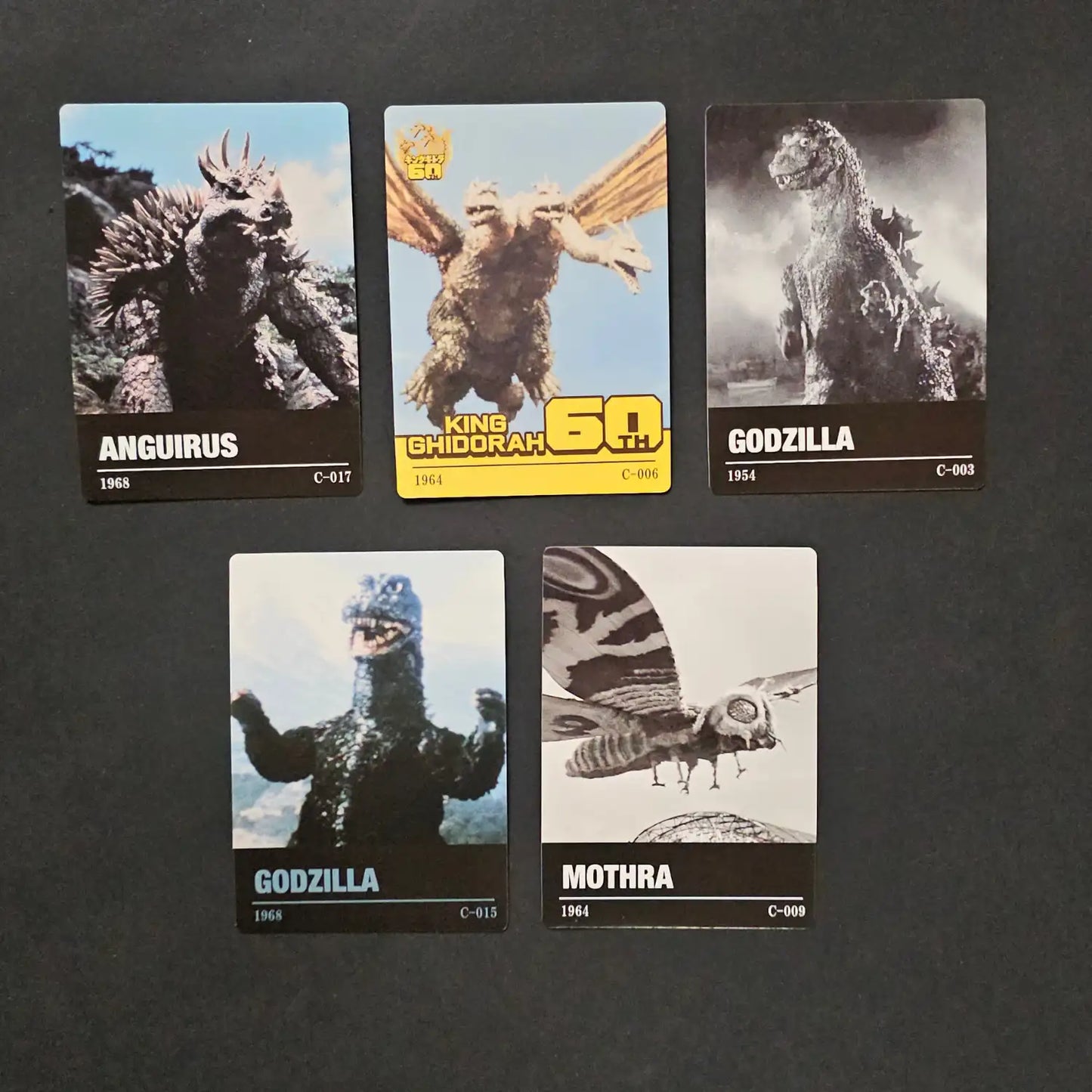 Tarjetas Godzilla Coleccionables Originales