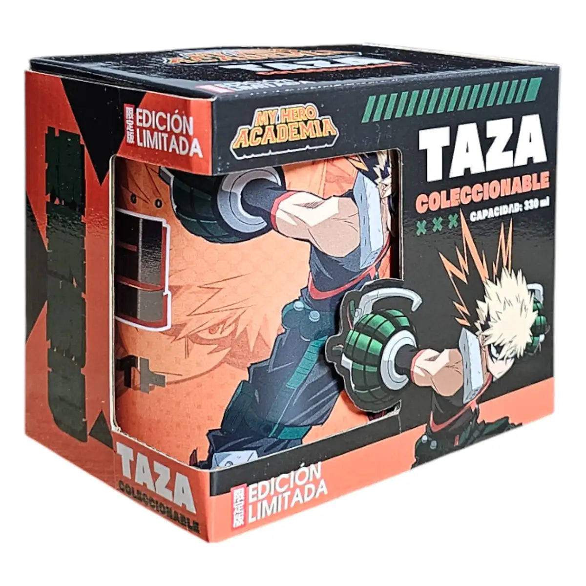 Taza My Hero Academia Bakugo Katsuki 330ml Licencia Oficial