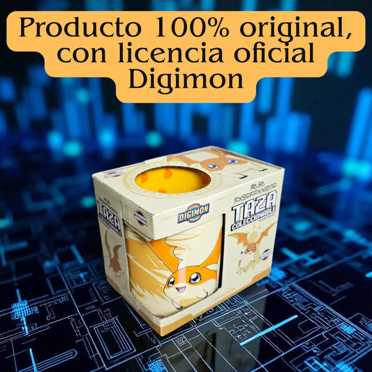 Taza Patamon Digimon 330ml de cerámica para café