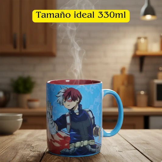 Taza My Hero Academia Shoto Todoroki 330ml Cerámica
