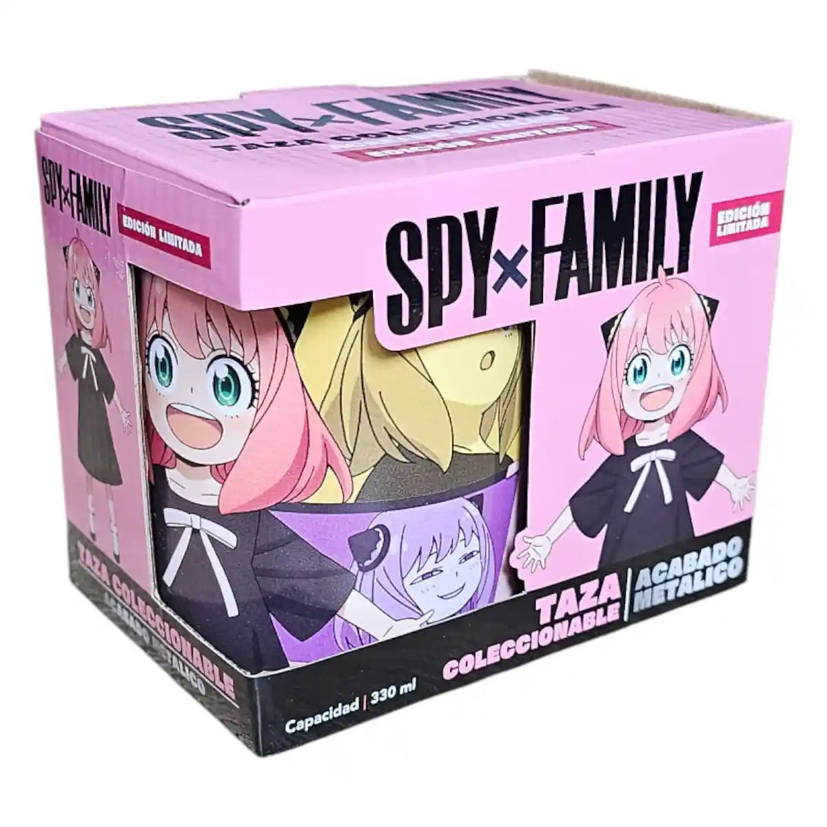Taza Spy X Family Anya Expresiones Cerámica 330ml