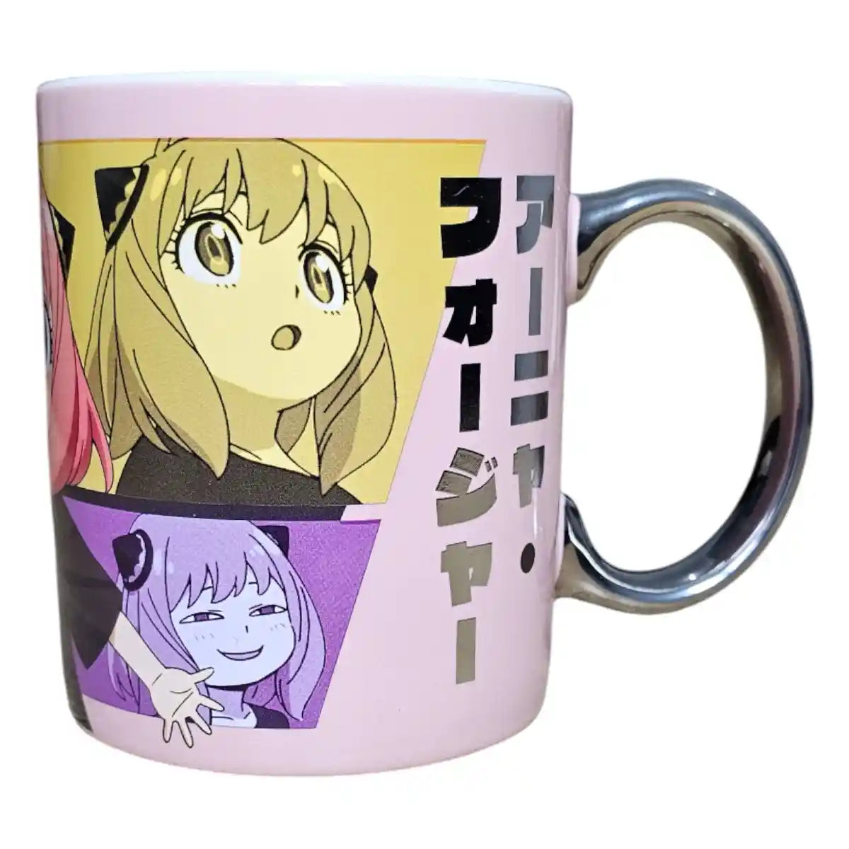 Taza Spy X Family Anya Expresiones Cerámica 330ml