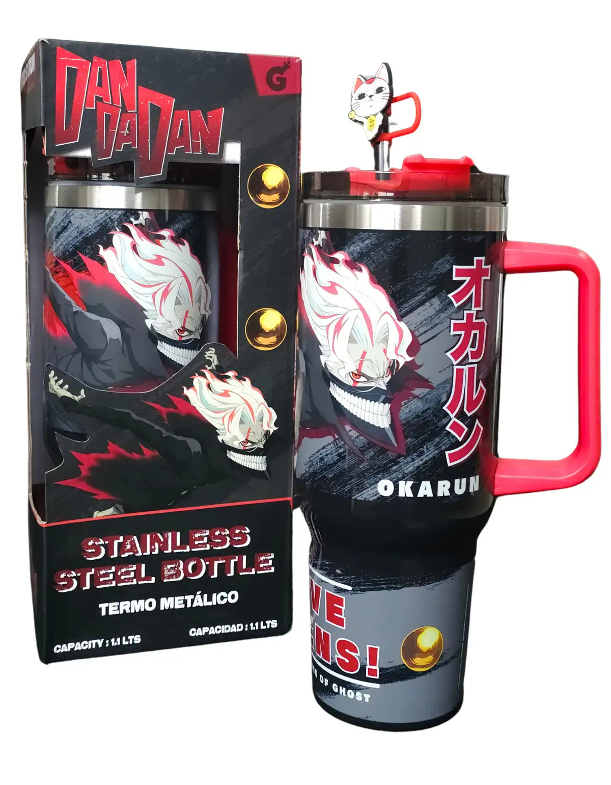 Termo Dandadan Okarun 1100ml Edicion Limitada Acero Inoxidable