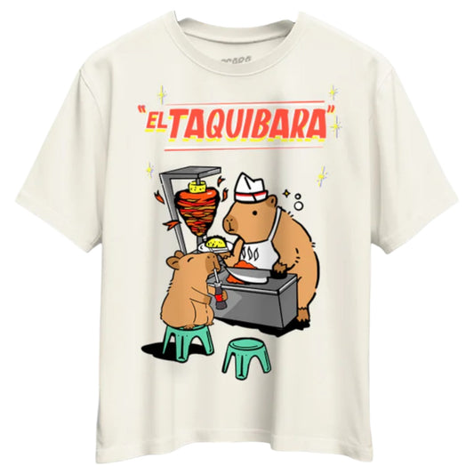 Playera Para Mujer El Taquibara Comfy Fit Diseño Original