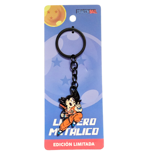 Llavero Dragon Ball Goku Metalico Original