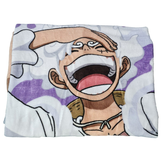 Cobija Luffy Gear 5 One Piece 152x117cm extra Suave