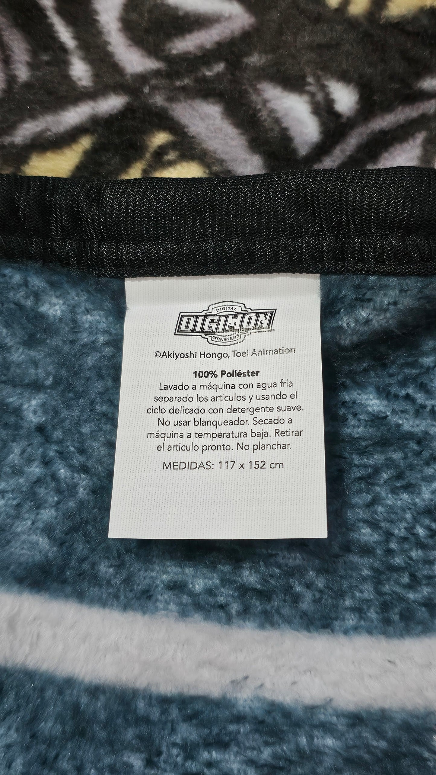 Manta Digimon 152x117 Cm Suave Oficial