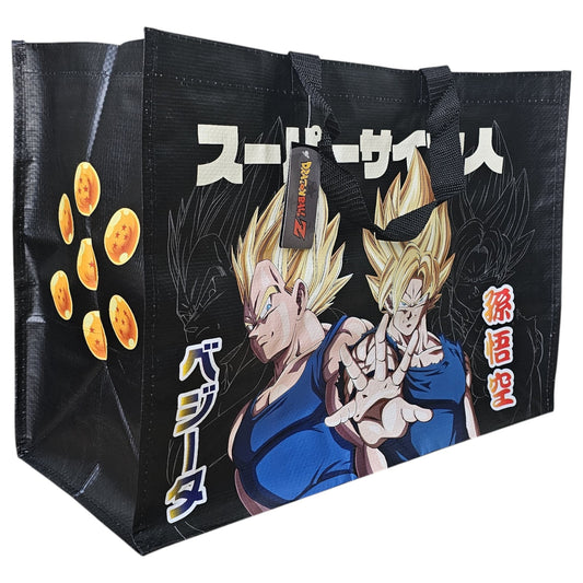 Bolsa Reutilizable Para Compras Dragon Ball Z Goku Y Vegeta