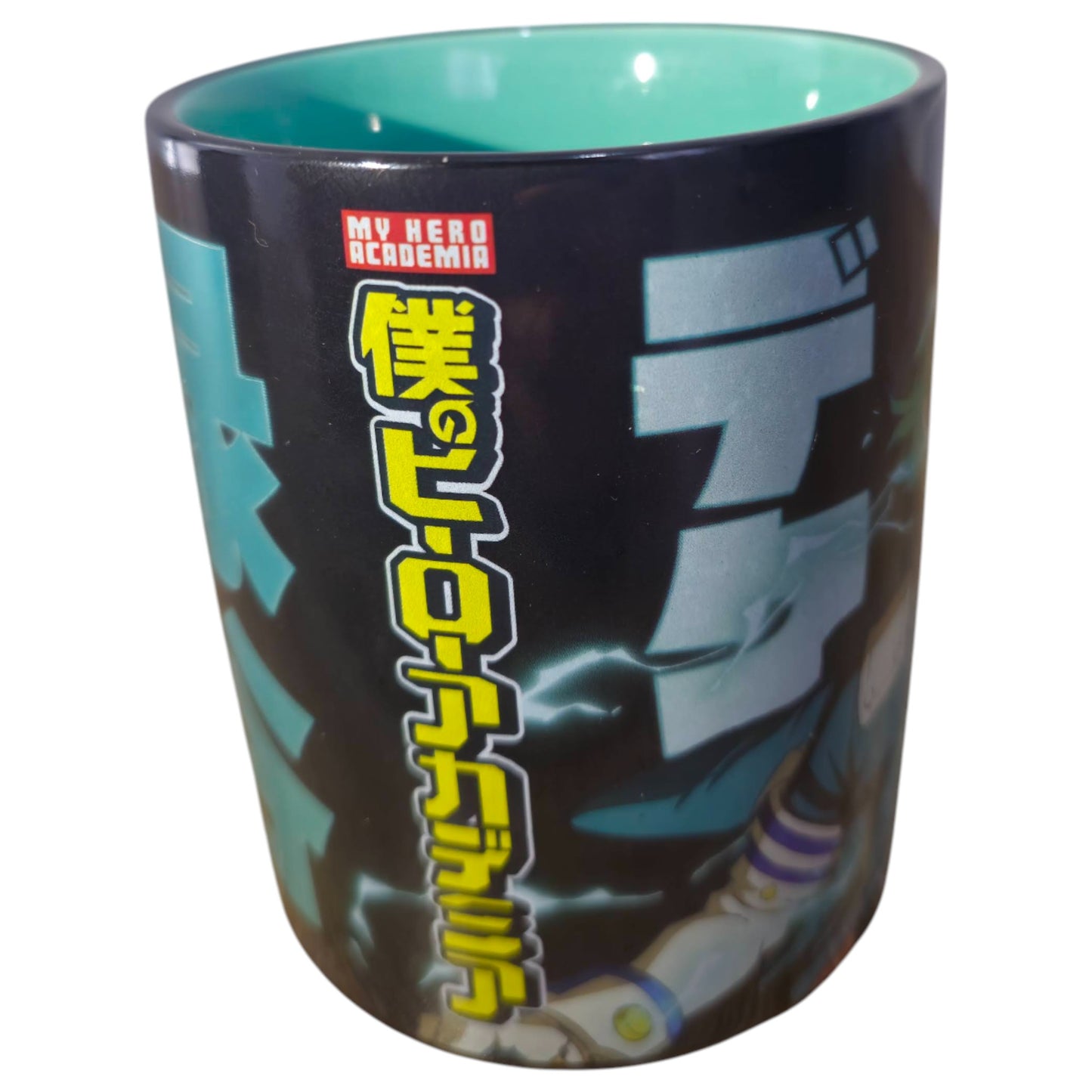 Taza Jumbo de cerámica My Hero Academia Izuku Midoriya Acabado Metálico 570 ml para café