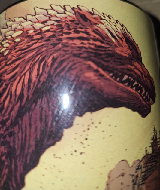 Taza Jumbo de cerámica Godzilla Oficial Edición Limitada 576ml para café