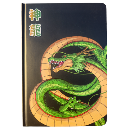 Libreta Shen Long Dragon Ball Z con Stickers y Póster Oficial