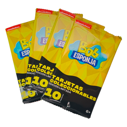 Tarjetas Bob Esponja Coleccionables Edición Limitada Tcg
