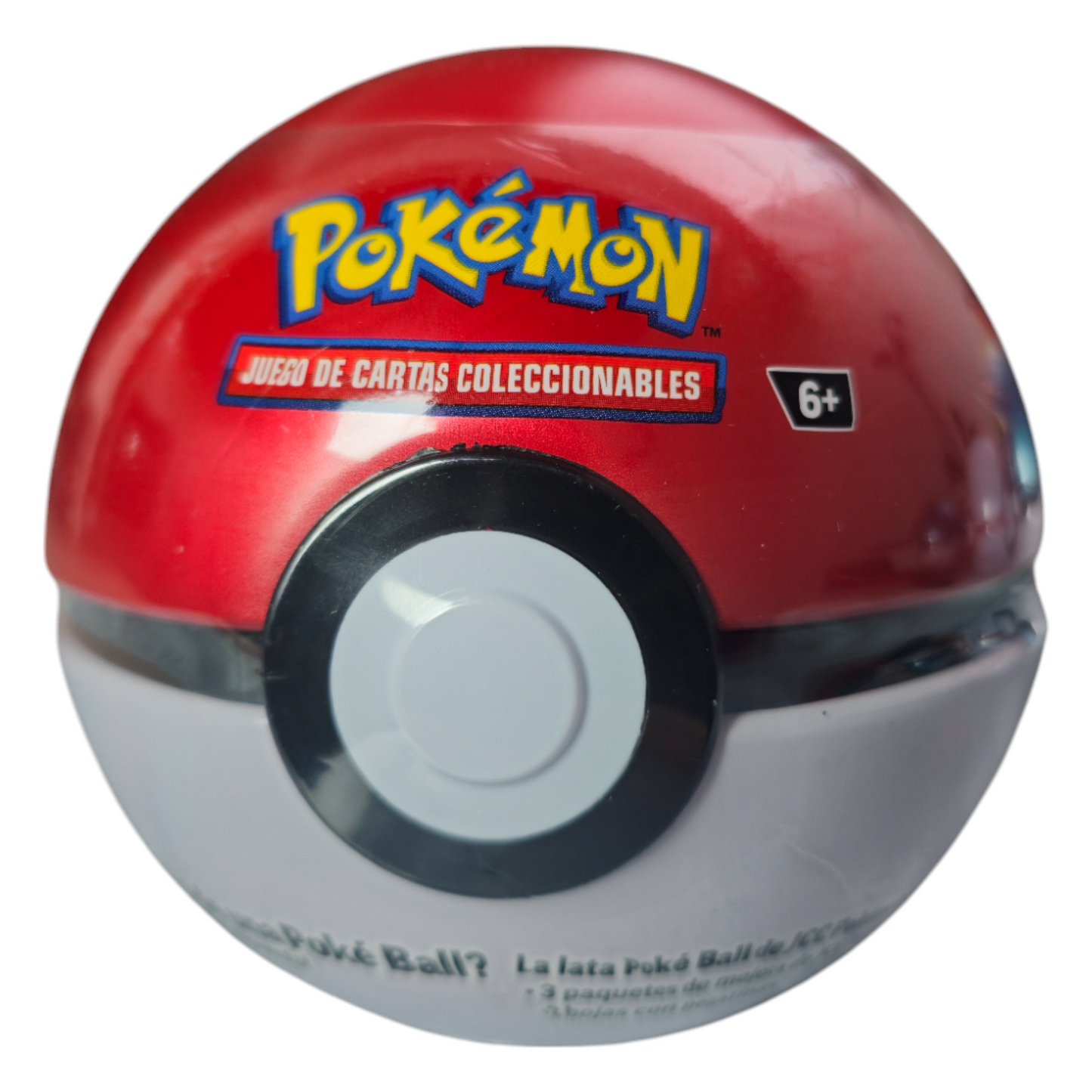 Pokemon TCG Lata PokeBall Cartas Coleccionables Español