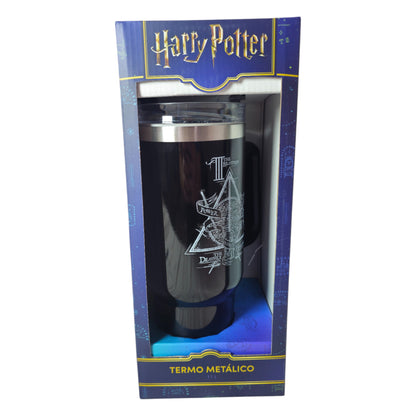 Termo Harry Potter Reliquias De La Muerte 1100ml Metalico Oficial
