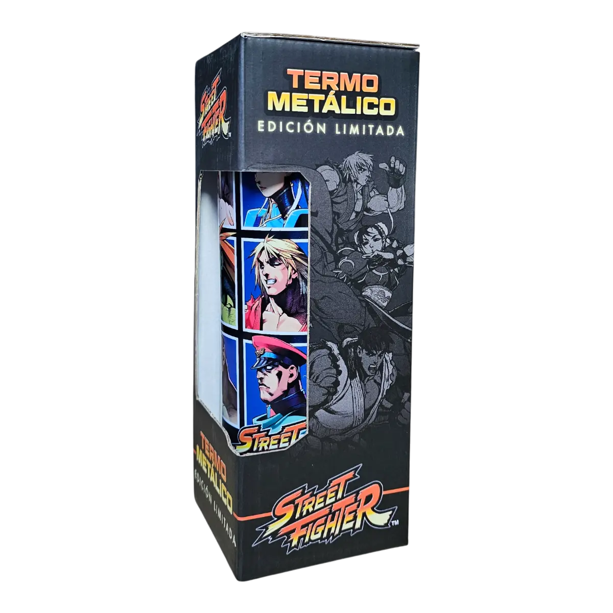 Geek Industry Termo Street Fighter 591ml Acero Inoxidable