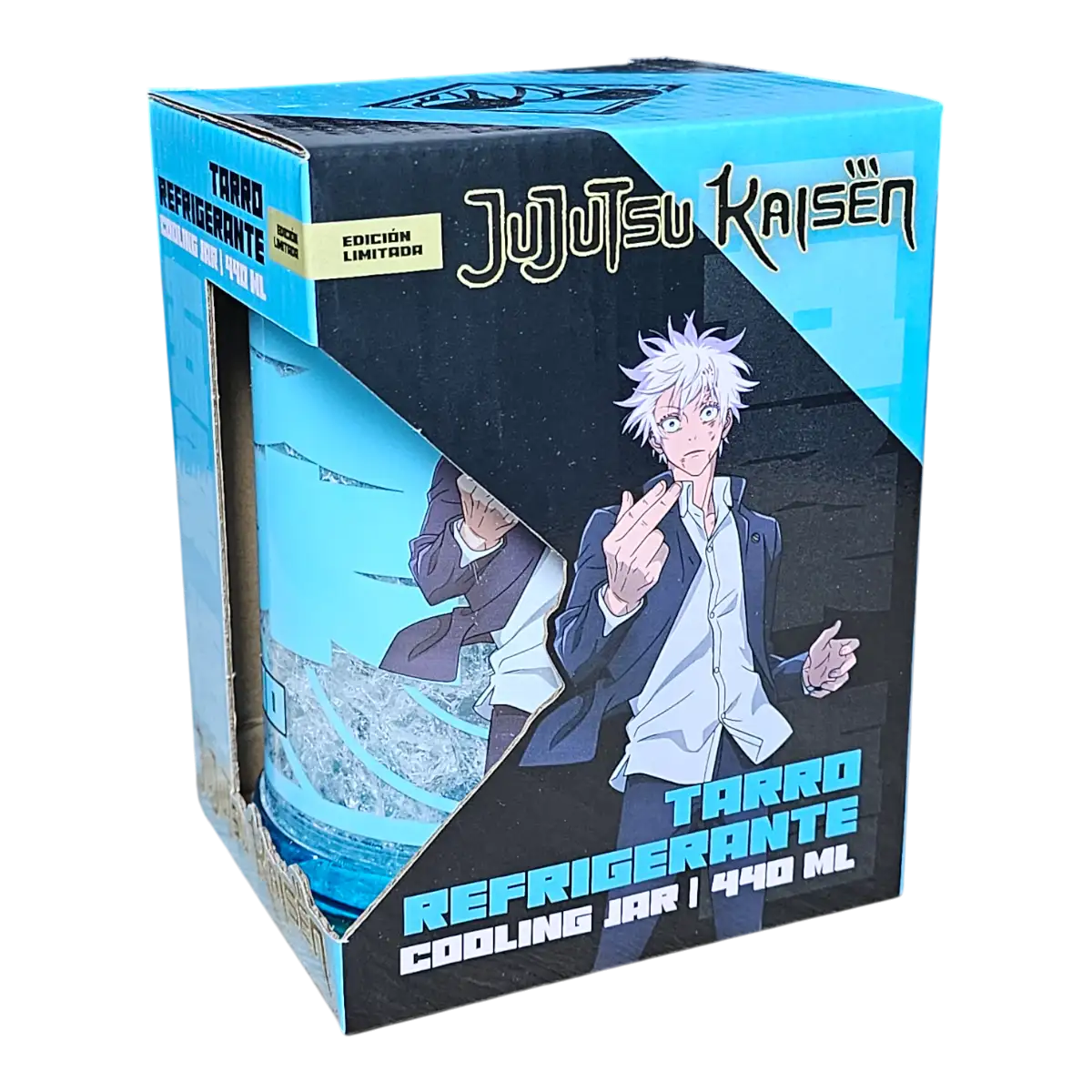 Tarro Refrigerante Jujutsu Kaisen Satoru Gojo 440ml