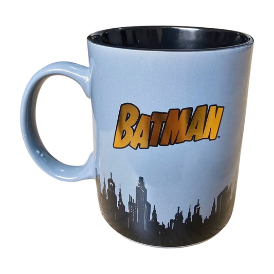 Taza Batman Dc Comics Logo Gotham City Original 330ml