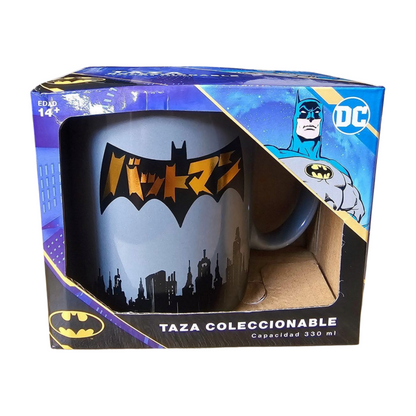 Taza Batman Dc Comics Logo Gotham City Original 330ml