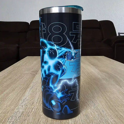 Termo Kaiju No. 8 acero inoxidable original