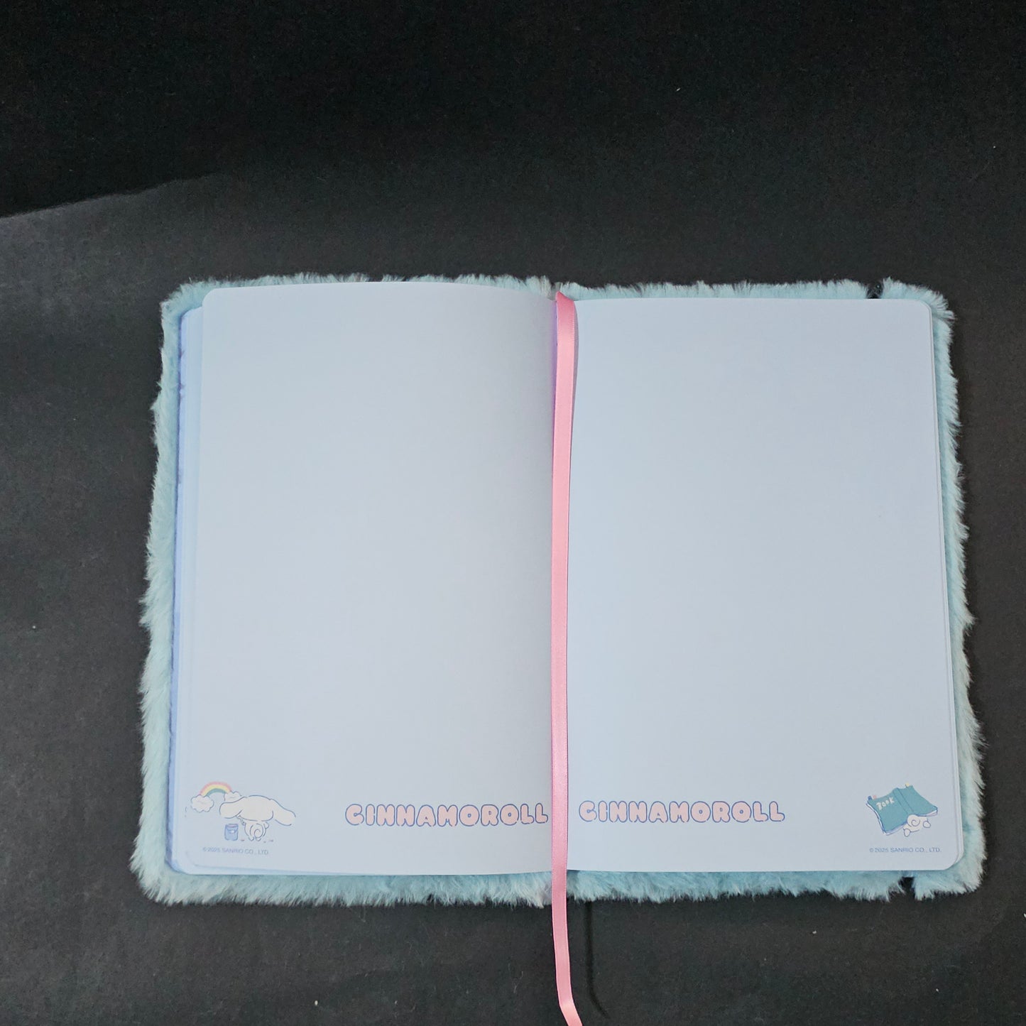Libreta Cinnamoroll Peluche Sanrio Original + Set de Stickers