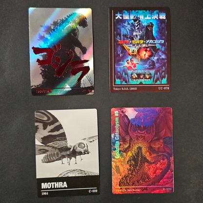 Caja Godzilla Tarjetas Coleccionables 36 Sobres 70 aniversario