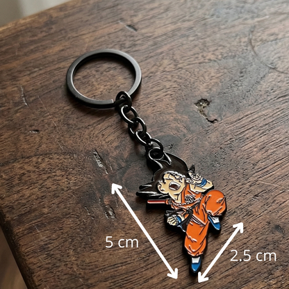 Llavero Dragon Ball Goku Metalico Original