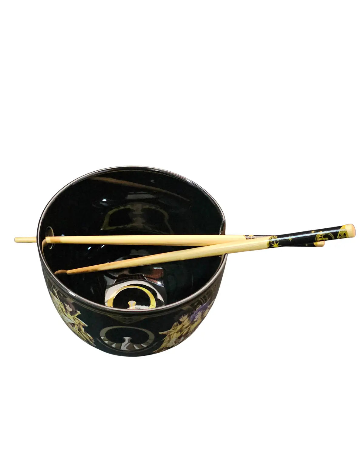 Ramen Bowl Caballeros del Zodiaco con palillos