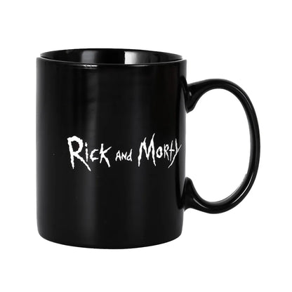 Taza Magica Rick and Morty - Portal Faces 330ml Oficial