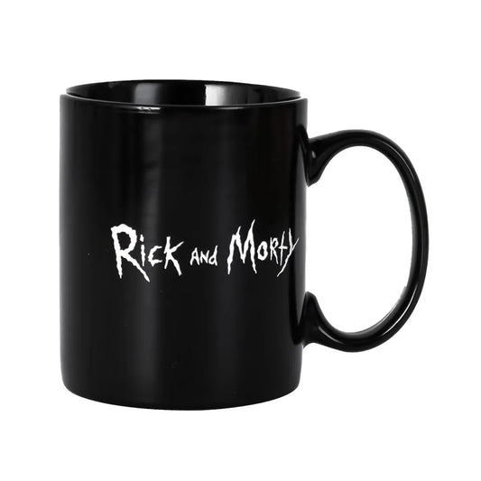 Taza Magica Rick and Morty - Portal Faces 330ml Oficial